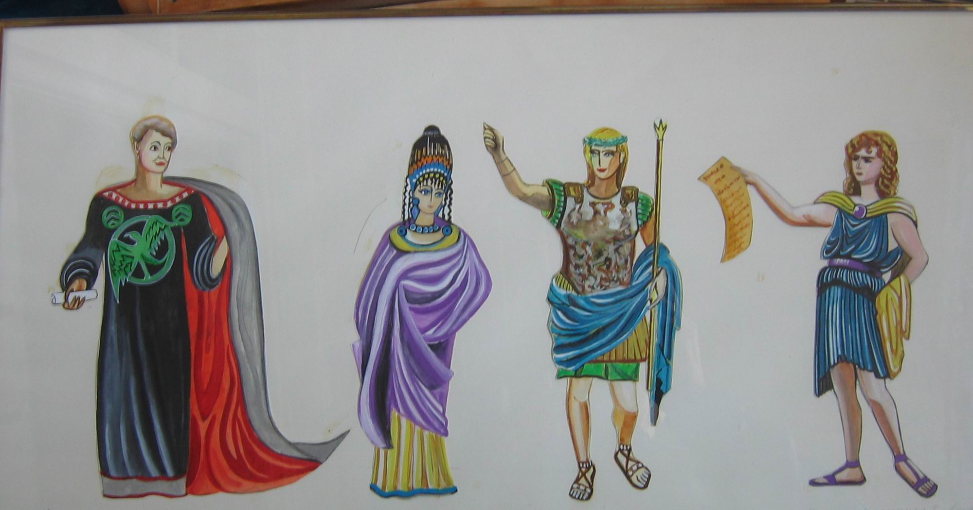 Древнегреческий театр костюмы и декорации